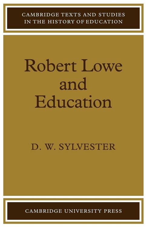 Produktbild: Robert Lowe and Education