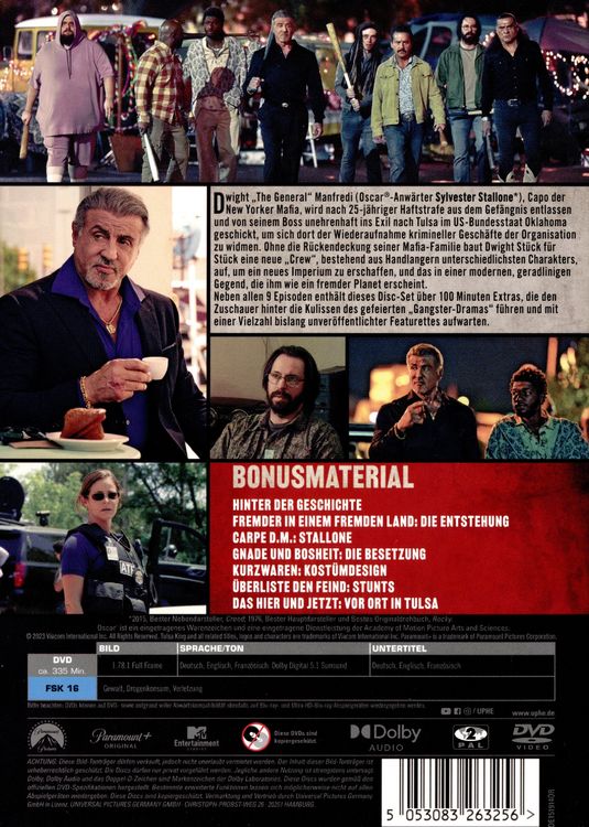 Produktbild: Tulsa King - Staffel 1 [3 DVDs]
