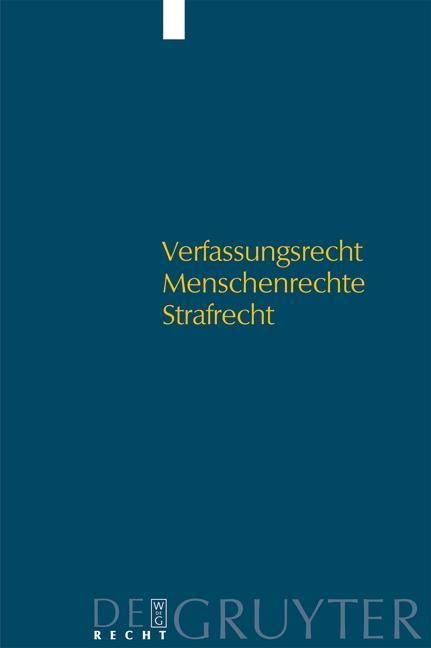 Produktbild: Verfassungsrecht - Menschenrechte - Strafrecht