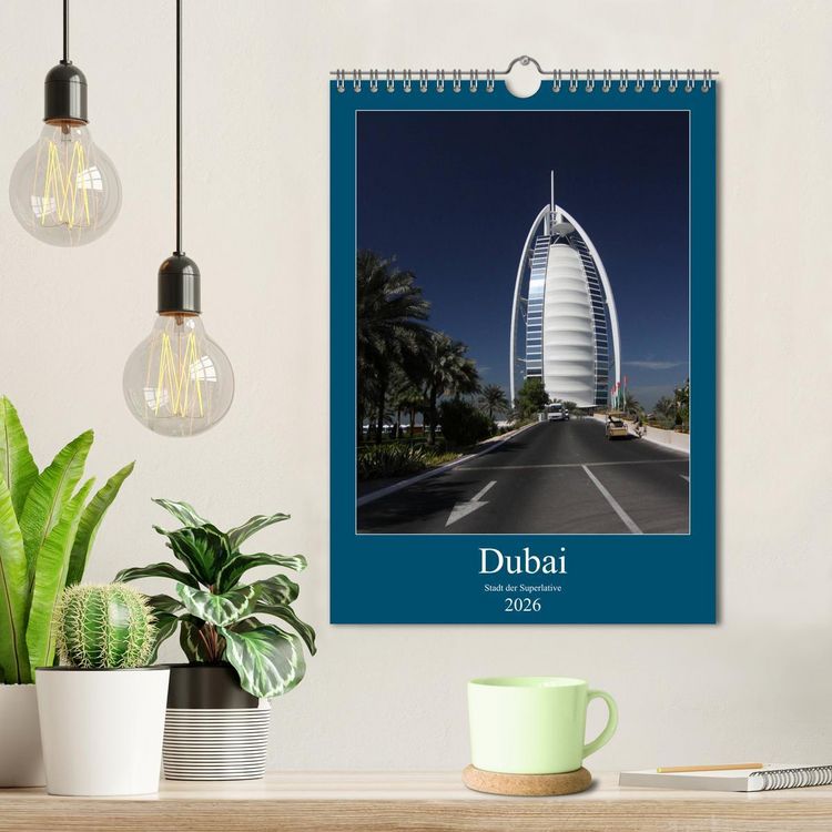 Produktbild: Dubai (Wandkalender 2026 DIN A4 hoch), CALVENDO Monatskalender