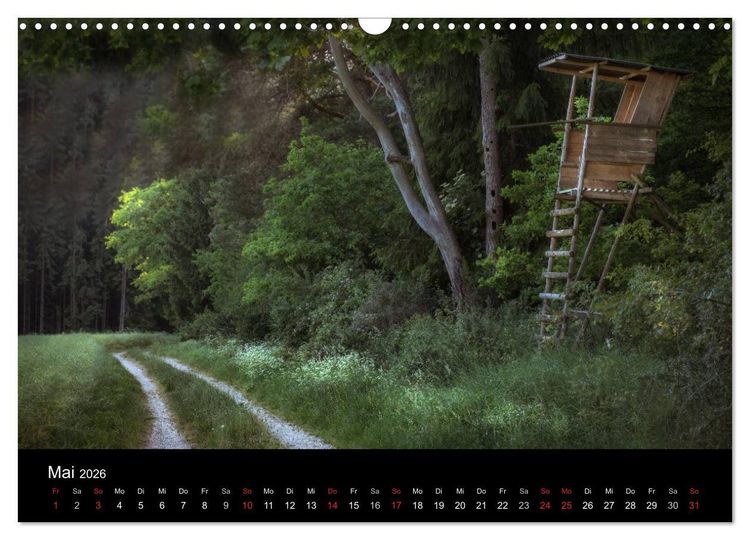 Produktbild: Kanzelkalender 2026 (Wandkalender 2026 DIN A3 quer), CALVENDO Monatskalender