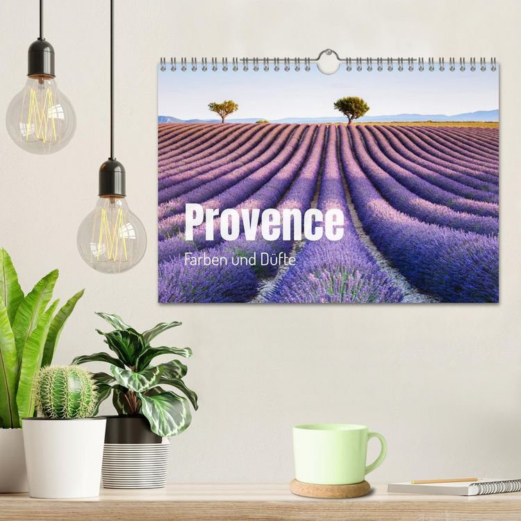 Produktbild: Provence - Farben und D&uuml;fte (Wandkalender 2026 DIN A4 quer), CALVENDO Monatskalender