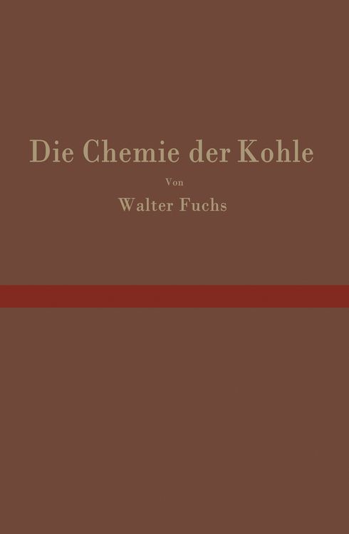 Produktbild: Die Chemie der Kohle