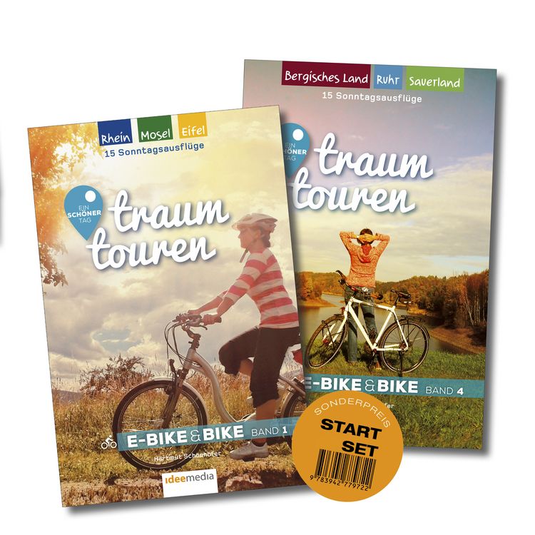 Produktbild: traumtouren E-Bike & Bike Start-Set mit 2 B&auml;nden