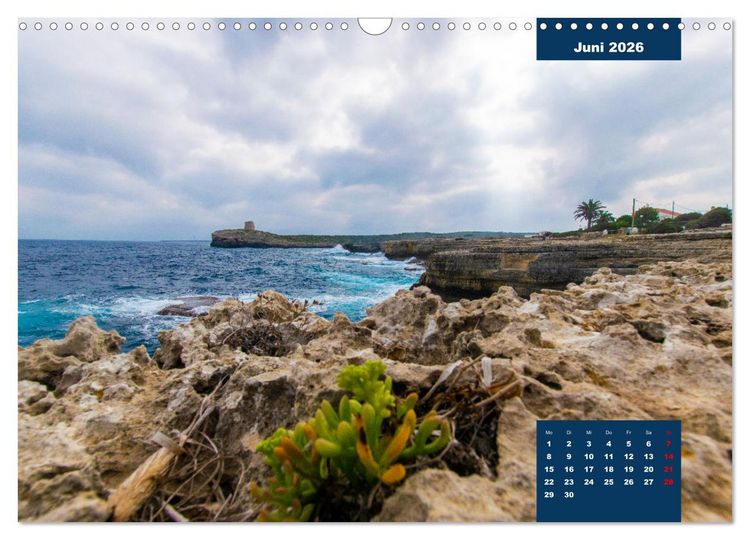 Produktbild: Menorca - die kleine Schwester von Mallorca (Wandkalender 2026 DIN A3 quer), CALVENDO Monatskalender