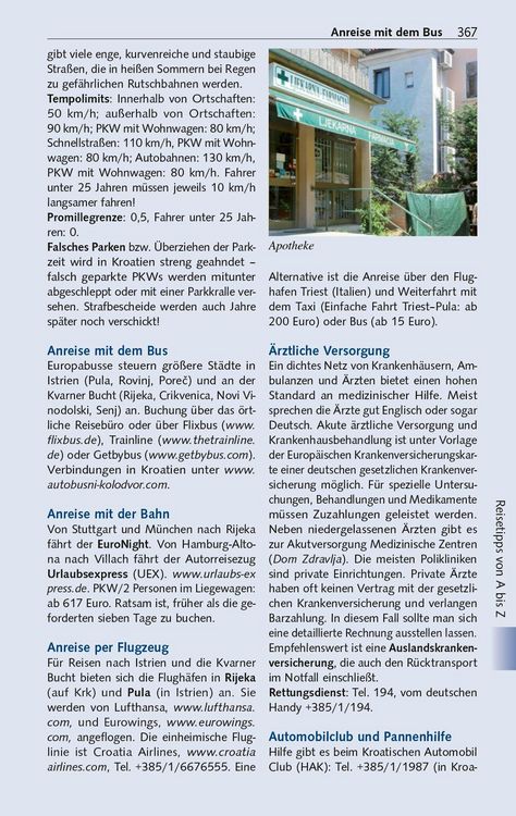 Produktbild: TRESCHER Reisef&uuml;hrer Istrien und Kvarner Bucht