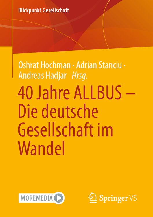 Produktbild: 40 Jahre ALLBUS - Die deutsche Gesellschaft im Wandel