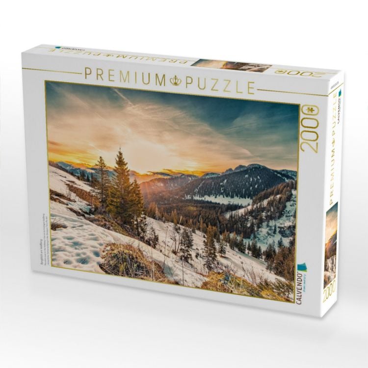 Produktbild: CALVENDO Puzzle Bergblick am Wallberg | 2000 Teile Lege-Gr&ouml;&szlig;e 90x67cm Foto-Puzzle f&uuml;r gl&uuml;ckliche Stunden