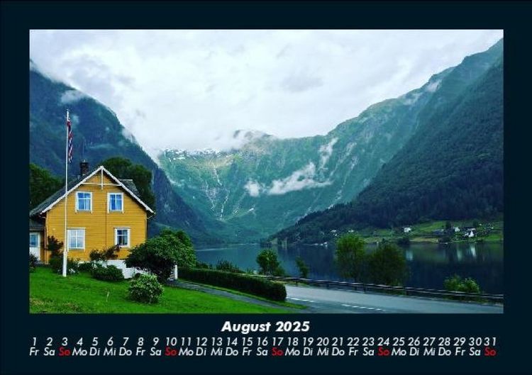 Produktbild: Bergige Welten 2025 Fotokalender DIN A5