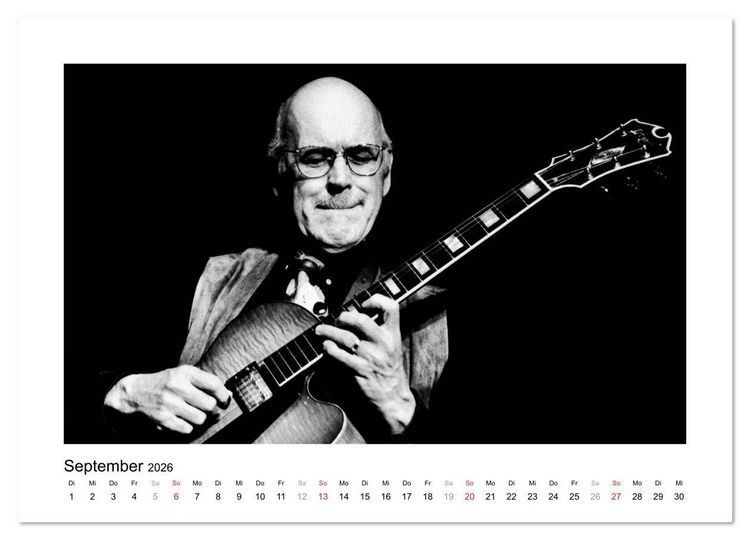 Produktbild: Jazztime (Wandkalender 2026 DIN A3 quer), CALVENDO Monatskalender