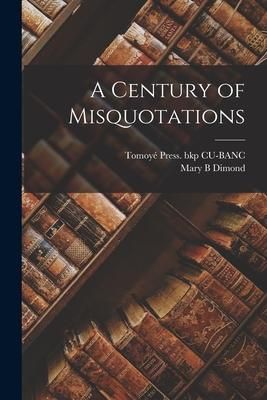 Produktbild: A Century of Misquotations