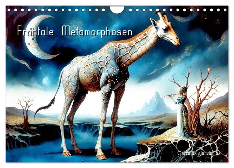 Produktbild: Fraktale Metamorphosen (Wandkalender 2027 DIN A4 quer), CALVENDO Monatskalender