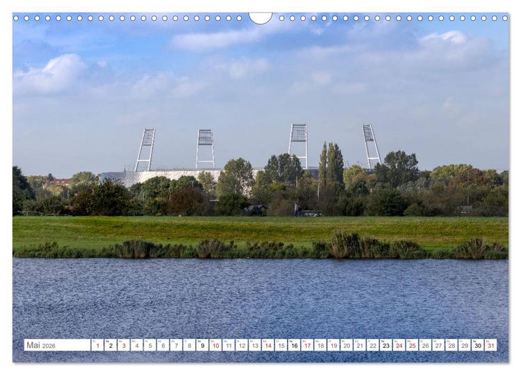 Produktbild: Bremen Heute (Wandkalender 2026 DIN A3 quer), CALVENDO Monatskalender
