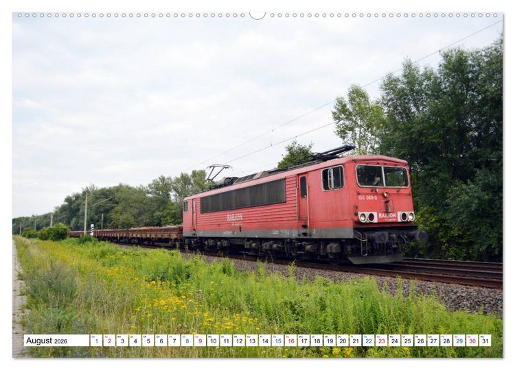 Produktbild: Die Baureihe 250 - Reichsbahnlok in DB-Diensten (hochwertiger Premium Wandkalender 2026 DIN A2 quer), Kunstdruck in Hochglanz