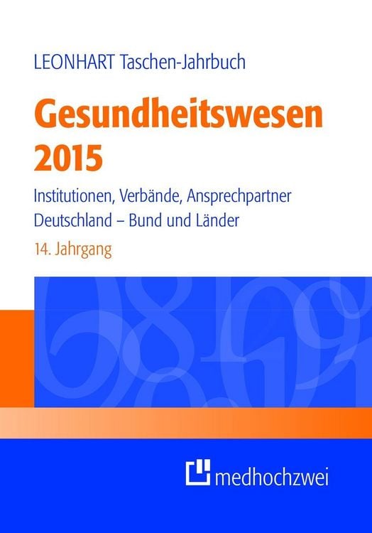 Produktbild: Leonhart Taschen-Jahrbuch Gesundheitswesen 2015