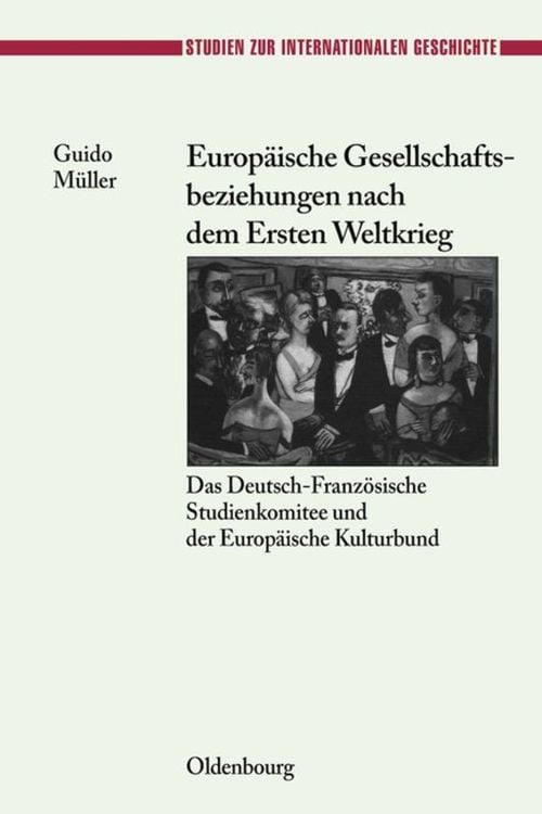 Produktbild: Europäische Gesellschaftsbeziehungen nach dem Ersten Weltkrieg
