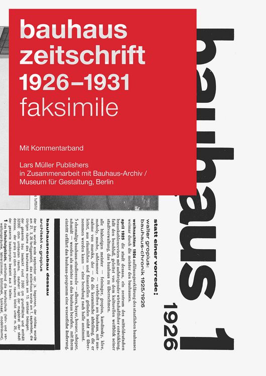 Produktbild: Bauhaus zeitschrift 1926 - 1931
