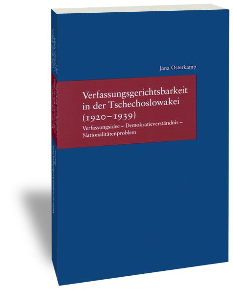 Produktbild: Verfassungsgerichtsbarkeit in der Tschechoslowakei (1920-1939)