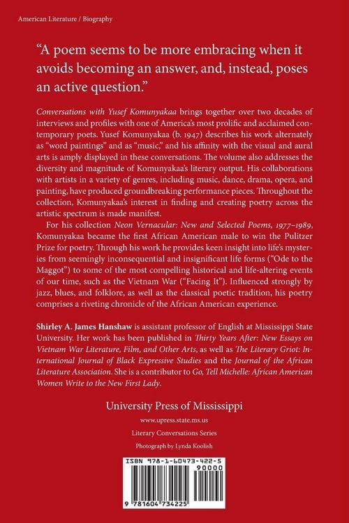 Produktbild: Conversations with Yusef Komunyakaa