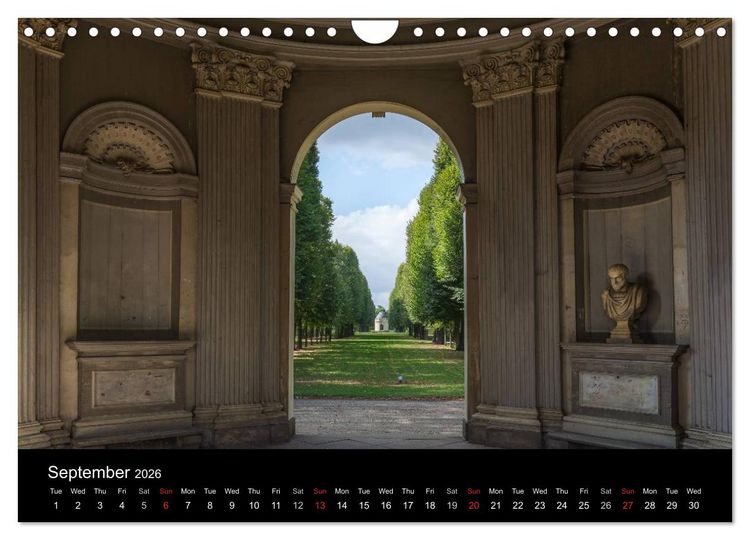 Produktbild: Monuments of Germany 2026 (Wall Calendar 2026 DIN A4 landscape), CALVENDO 12 Month Wall Calendar