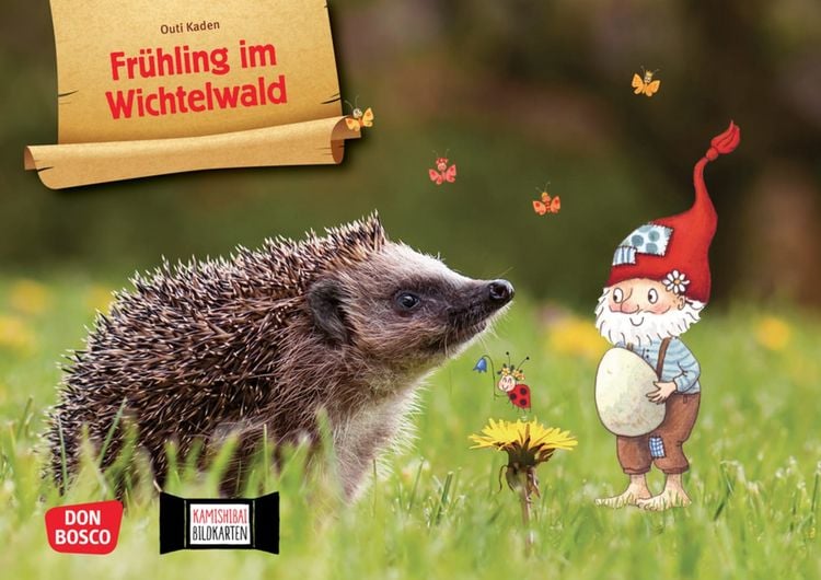 Produktbild: Fr&uuml;hling im Wichtelwald. Kamishibai Bildkartenset