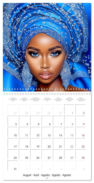 Produktbild: African Touch (Wall Calendar 2026 12 &times; 12 Inch) CALVENDO 12 Month Wall Calendar
