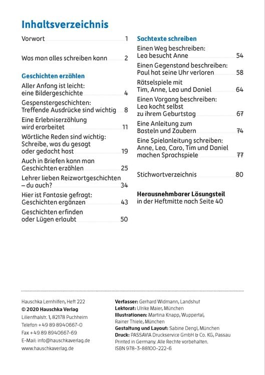 Produktbild: Deutsch 3. Klasse &Uuml;bungsheft - Aufsatz
