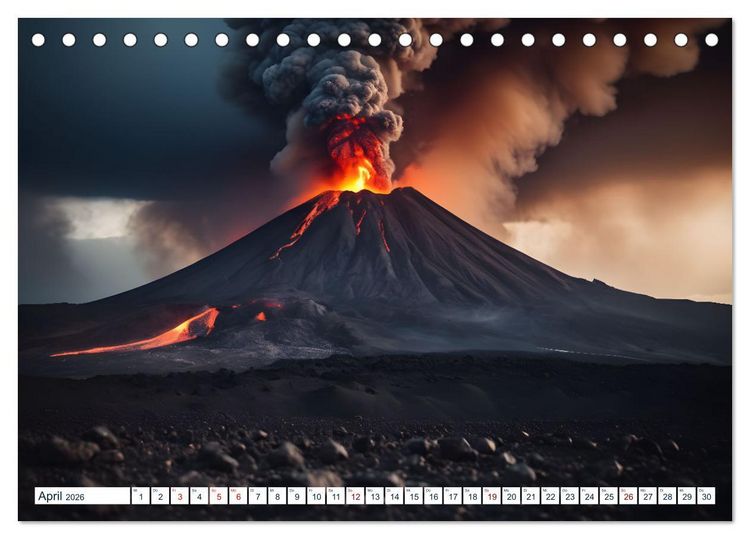 Produktbild: Wetter- und Naturph&auml;nomene (Tischkalender 2026 DIN A5 quer), CALVENDO Monatskalender