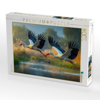 Produktbild: CALVENDO Puzzle Stille Poesie des Fluges | 1000 Teile Lege-Gr&ouml;&szlig;e 64x48cm Foto-Puzzle f&uuml;r gl&uuml;ckliche Stunden