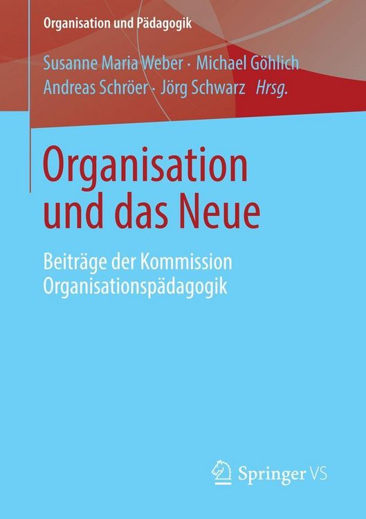 Produktbild: Organisation und das Neue