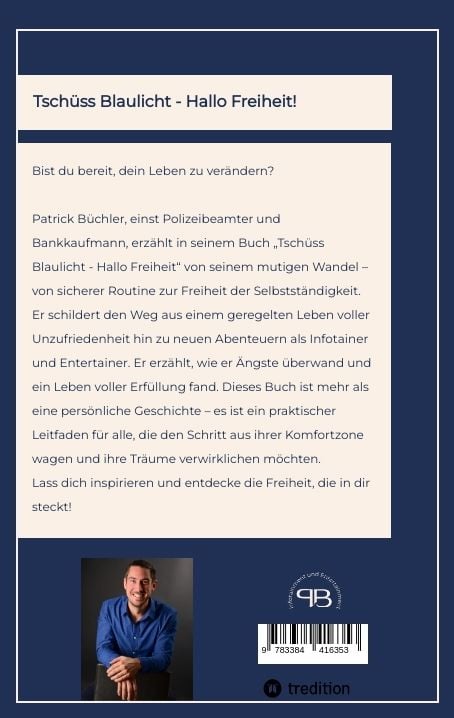 Produktbild: Tsch&uuml;ss Blaulicht - Hallo Freiheit!