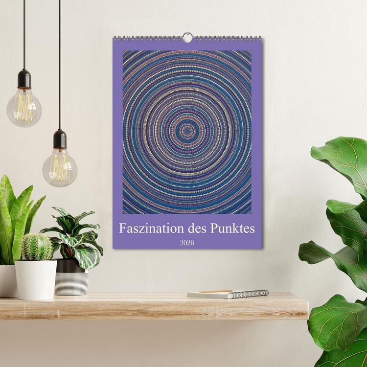 Produktbild: Faszination des Punktes (Wandkalender 2026 DIN A3 hoch), CALVENDO Monatskalender