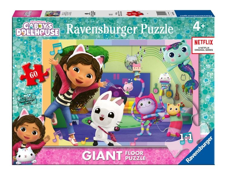 Produktbild: Kinderpuzzle 60 Teile - Gabby's Dollhouse - Gabby's Tanzparty