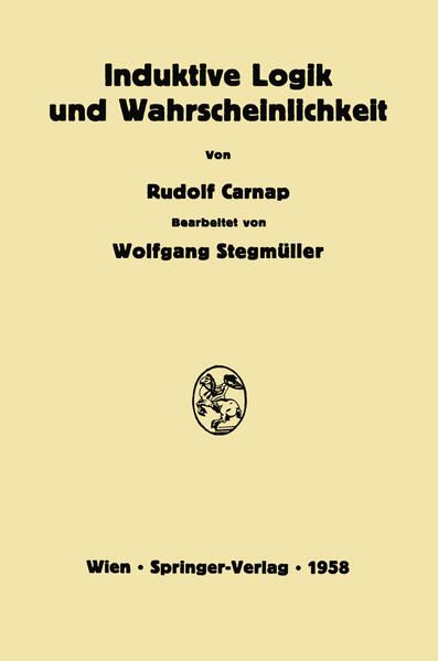 Produktbild: Induktive Logik und Wahrscheinlichkeit