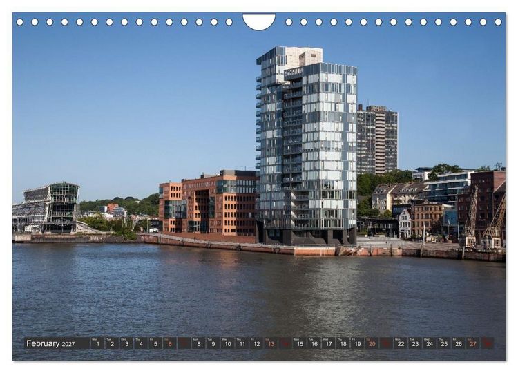 Produktbild: Hamburg.Discover northern Germany&rsquo;s cosmopolitan city (Wall Calendar 2027 DIN A4 landscape), CALVENDO 12 Month Wall Calendar