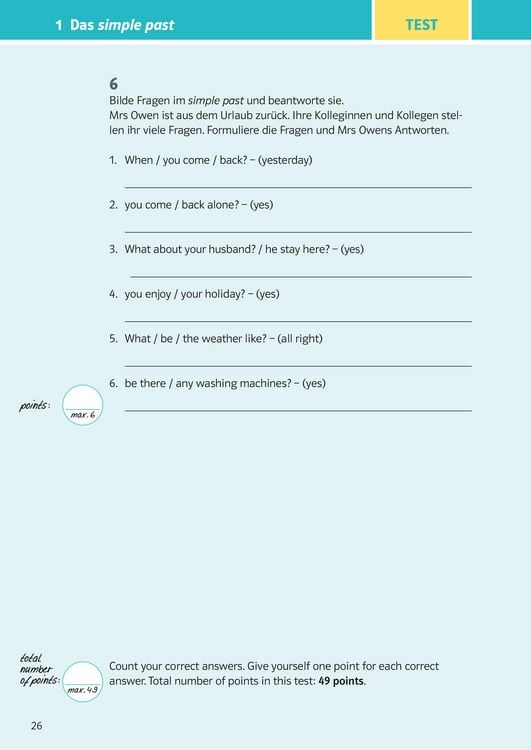 Produktbild: KomplettTrainer Gymnasium Englisch 6. Klasse