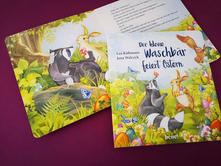 Produktbild: Der kleine Waschb&auml;r feiert Ostern
