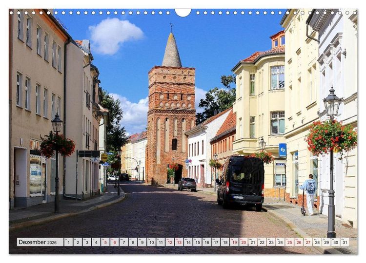 Produktbild: Brandenburg an der Havel - Ein Stadtspaziergang (Wandkalender 2026 DIN A3 quer), CALVENDO Monatskalender
