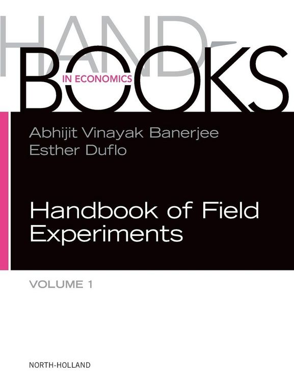 Produktbild: Handbook of Field Experiments
