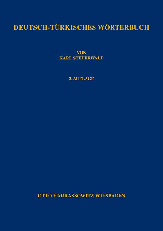Produktbild: Deutsch-T&uuml;rkisches W&ouml;rterbuch / Almanca-T&uuml;rk&ccedil;e S&ouml;zl&uuml;k