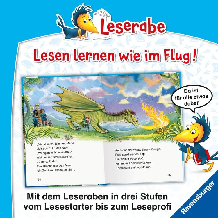 Produktbild: Leserabe 2. Lesestufe - Die Waldfee und der Drache
