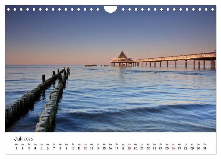Produktbild: Ostsee Sehnsucht (Wandkalender 2026 DIN A4 quer), CALVENDO Monatskalender