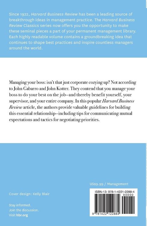 Produktbild: Managing Your Boss