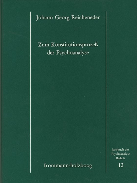 Produktbild: Zum Konstitutionsprozess der Psychoanalyse