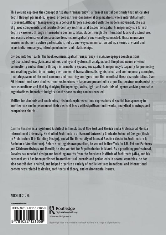 Produktbild: Spatial Transparency in Architecture