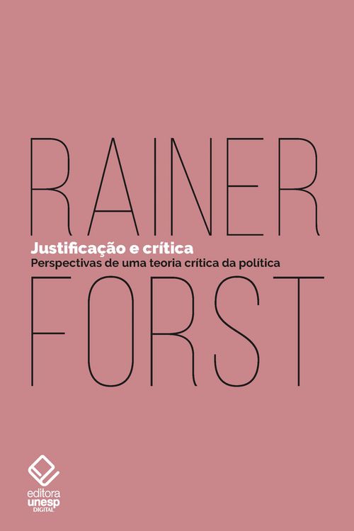 Produktbild: Justifica&ccedil;&atilde;o e cr&iacute;tica