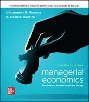 Produktbild: Thomas, C: ISE Managerial Economics: Foundations of Business