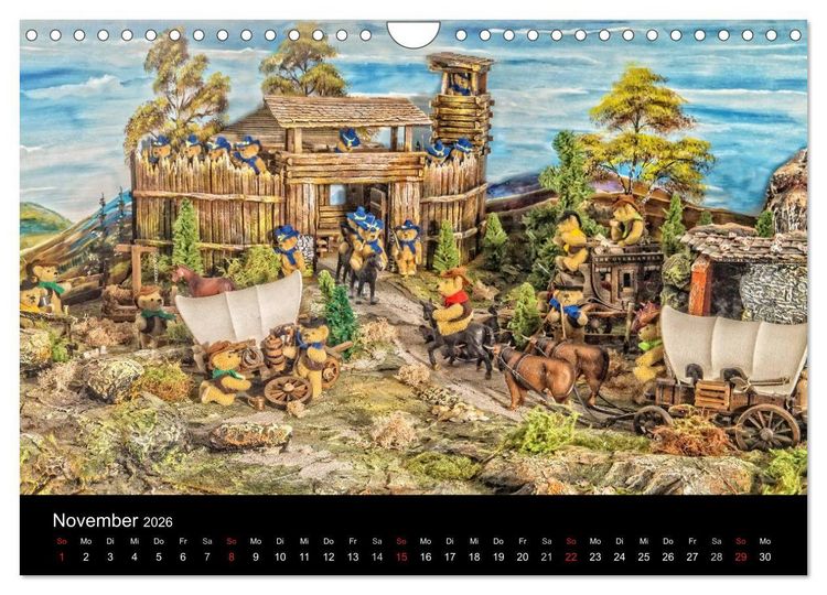 Produktbild: Martin B&auml;ren (Wandkalender 2026 DIN A4 quer), CALVENDO Monatskalender