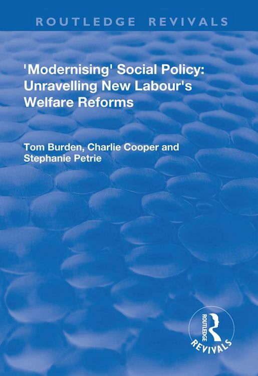 Produktbild: Modernising Social Policy