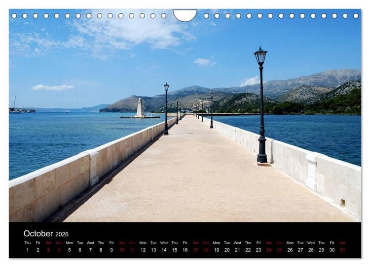 Produktbild: Kefalonia - Dreams of Greece (Wall Calendar 2026 DIN A4 landscape), CALVENDO 12 Month Wall Calendar